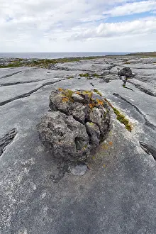 Wild Atlantic Way Scenery Prints: Bizarrely shaped limestone slabs