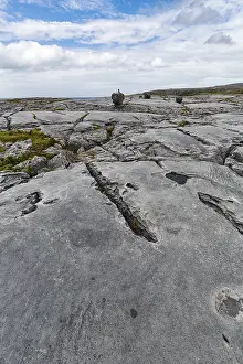 Wild Atlantic Way Ireland Prints: Bizarrely shaped limestone slabs