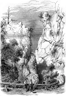 Empty European Landscapes Prints: The black-forest and the valley of hell