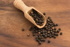 Nutrition Facts Pepper Prints: Black peppercorn