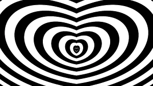 Monochrome Design Prints: Black and white stripes. Computer generated abstract background