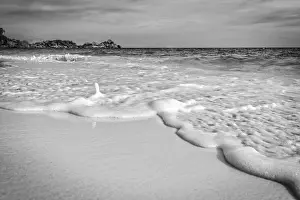 Southeast Asia Coastal Scenery Prints: Black and white style