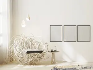 Blank Frame Mockup Prints: Blank frame mock up in modern interior background