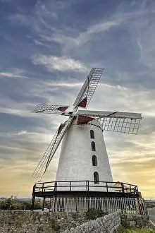 Deserted Irish Countryside Prints: Blennerville Five Storey Windmill