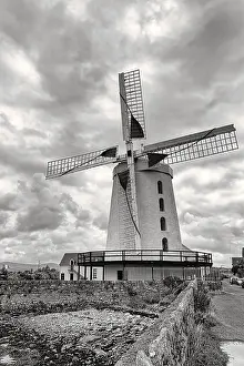 Irish Countryside Scenery Prints: Blennerville five storey windmill