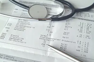 Blood Sample Collection Prints: Blood test