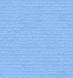 Framed Print : Blue Brick Wall Print Framed Print : Blue Brick Wall Print