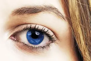 Studio Shot Photo Prints: Blue eye