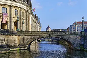 Bode Museum Berlin Prints: Bode museum and Monbijou bridge