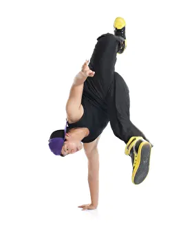Actors And Musician Prints: Young Asian Teen Dance Hip Hop Print