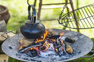 Eastern European Cuisine Prints: Boiling over the fire