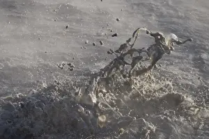 Icelandic Nature Phenomenon Prints: Boiling mud, splashing mud pot