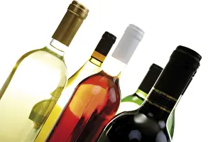 Wine Bottle Photography Prints: Bottles of wine
