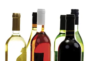Still Life Images Prints: Bottles of wine