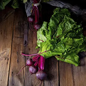 Beetroot Still Life Prints: Botwina, Rustic Young Beetroot