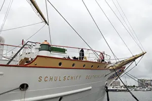German Federal Republic Ships Prints: Bow of the training ship, Germany