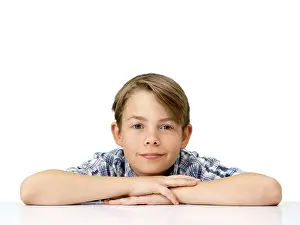 Boy Looking At Camera Prints: Boy, looking