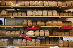 Uninhabited Grocery Store Prints: Bread on a shelf