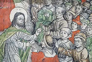 Prints of Detail from The Bread Wonder Michael Wolgemut Prints: Detail from The Bread Wonder Print, Nuremberg, 1491