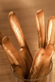 Golden Baked Goods Prints: Breadsticks