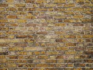 Deserted Stone Wall Prints: Brick wall