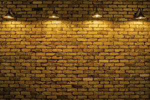 East Asia Cityscape Prints: Brick wall (background material)