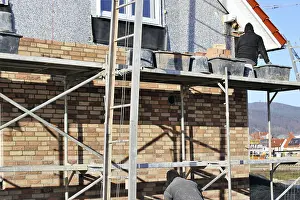 Residential Building Exterior Prints: Bricklaying, clinker brick work