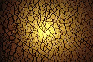 Images Dated 10th March 2024: Broken Window in Backlight Print