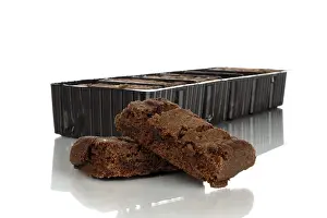 Cute Desserts Prints: Brownies with packaging