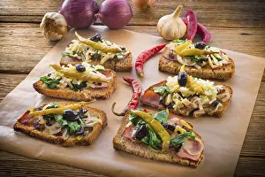 Italian Bruschetta Prints: Bruschetta