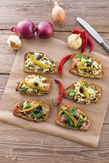 Italian Cuisine Prints: Bruschetta