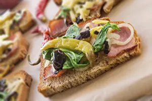 Vegetarian Meal Prints: Bruschetta