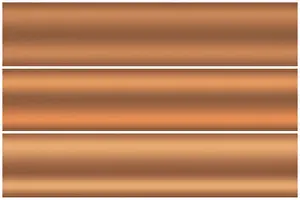 Reflective Surface Design Prints: Brushed copper background
