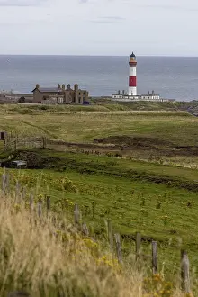 United Kingdom Coastal Landmarks Prints: Buchan Ness Lighthouse, Peterhead