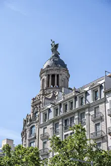 Deserted Buildings In Europe Prints: Building Edifici de la Unio i el Fenix