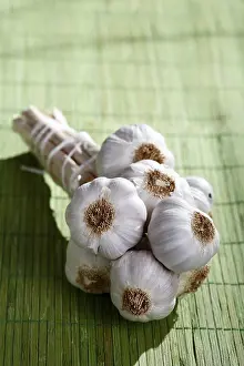 Deserted Grocery Store Prints: Bunch of garlic