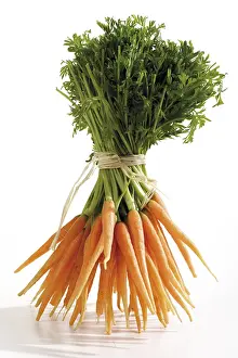Studio Still Life Food Prints: A bunch of mini carrots