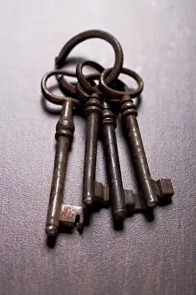 Bunch Of Keys Prints: Bunch of old keys