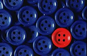 Abstract Graphic Design Prints: Buttons