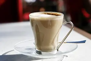 Gastronomy In Europe Prints: Cafe con leche