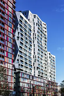 Rotterdam Architecture Prints: Calypso complex, a striking example of modern architecture