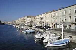 Urban Architecture Photography Prints: Canals in Sete