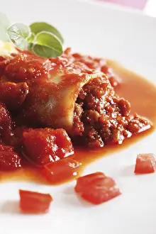 Meat Dish Nutrition Facts Prints: Canneloni