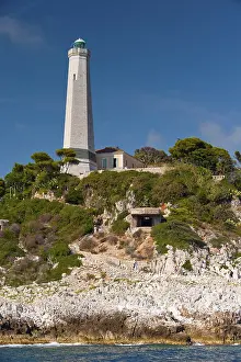 Mediterranean Sea Navigation Prints: Cap Ferrat lighthouse, seafaring