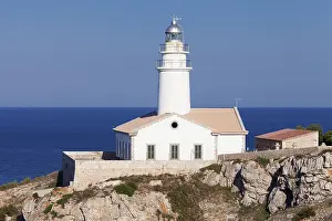 Blue Sky Lighthouse View Prints: Capdepera Lighthouse, Punta de Capdepera