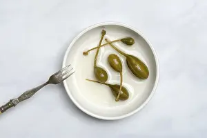 Fruit Still Life Photography Prints: Caper apples in shell, caper, caper fruit