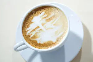 Coffee Nutrition Prints: Cappuccino
