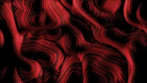 Computer Graphics Illustration Prints: A captivating 3D render showcasing dynamic