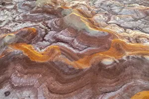 Utah Geological Formations Prints: Capture of Utah's bentonite formations