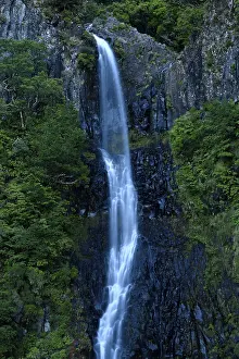 Laurisilva Forest Prints: Cascata do Risco, Risco waterfall